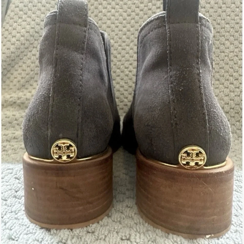 Tory Burch Taupe Ankle Booties